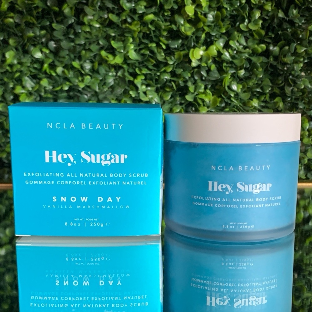 NCLA Beauty Hey Sugar SNOW DAY Vanilla Marshmallow Body Scrub | NEW | Hey, Sugar - Picture 4 of 12